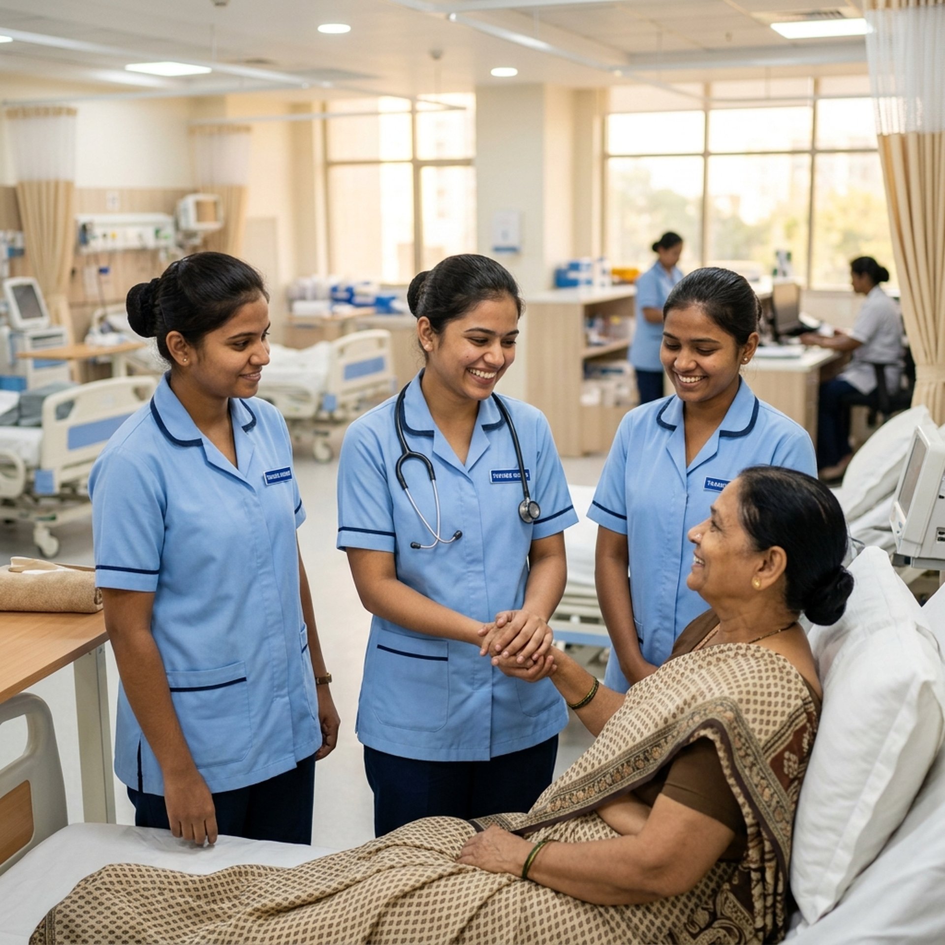 Compassionate Female Healthcare Assistants